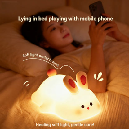 Rabbit Silicone Tap Night Light