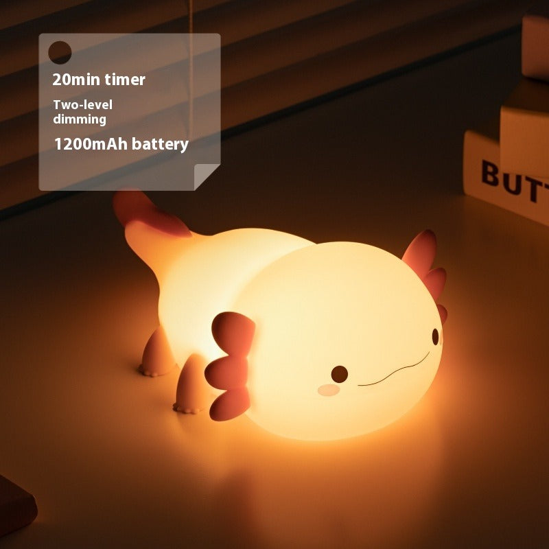 Hexagonal Dinosaur Silicone USB Night Light