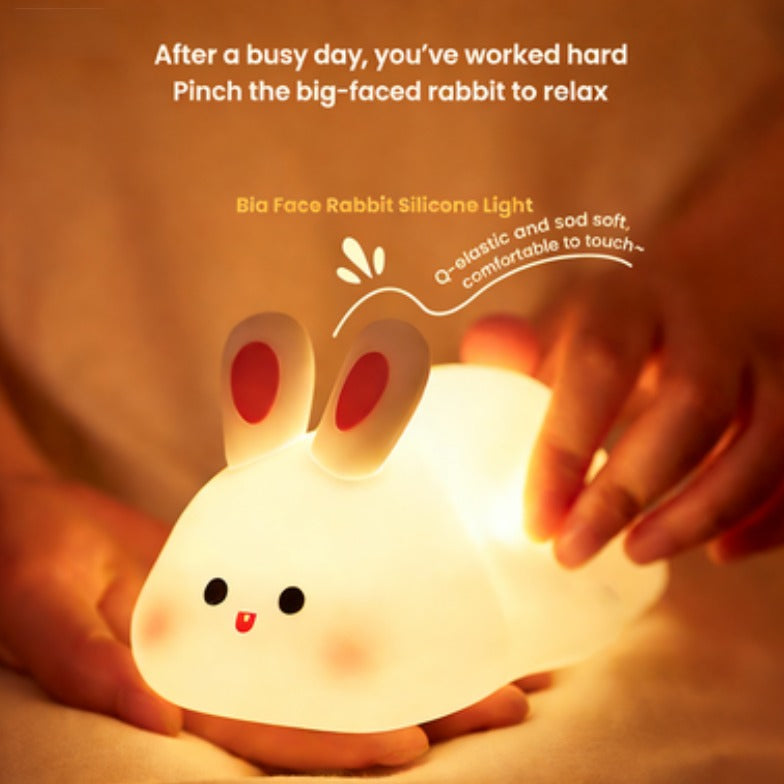 Rabbit Silicone Tap Night Light