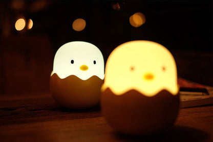 Cute Chick Night Light Rechargeable LED Lamp